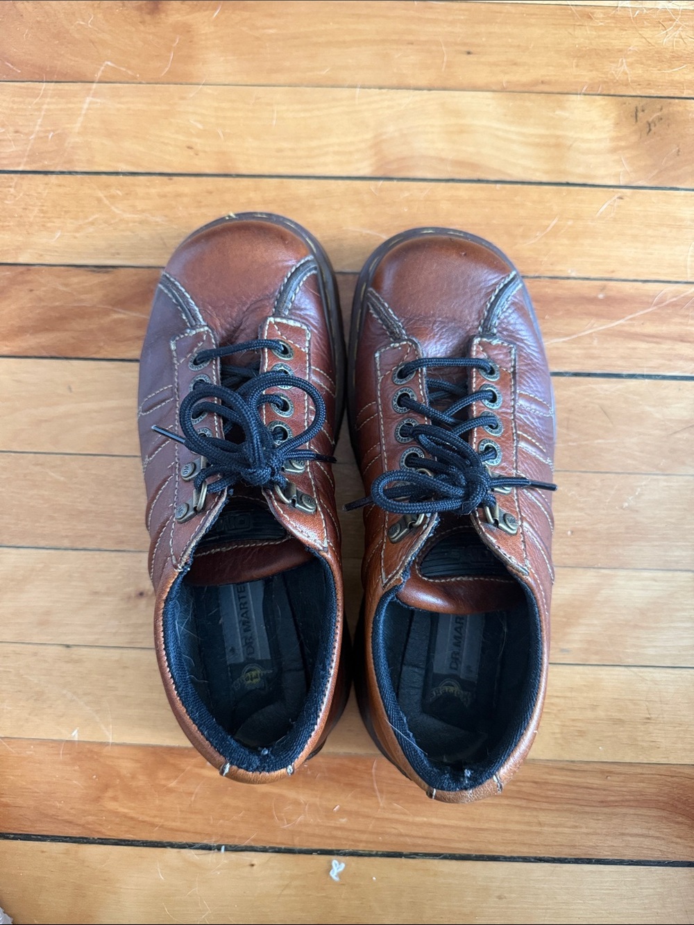 Doc Martens Brown Bowler Shoe - Picture 1 of 6
